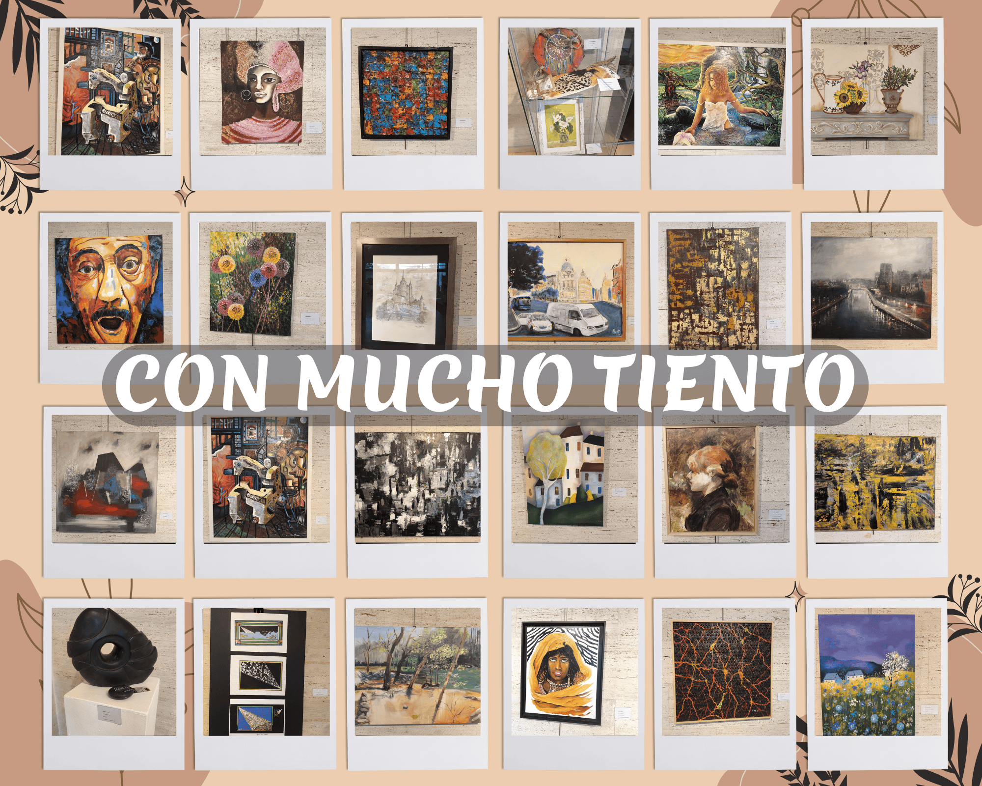 La exposición «Con mucho tiento»
