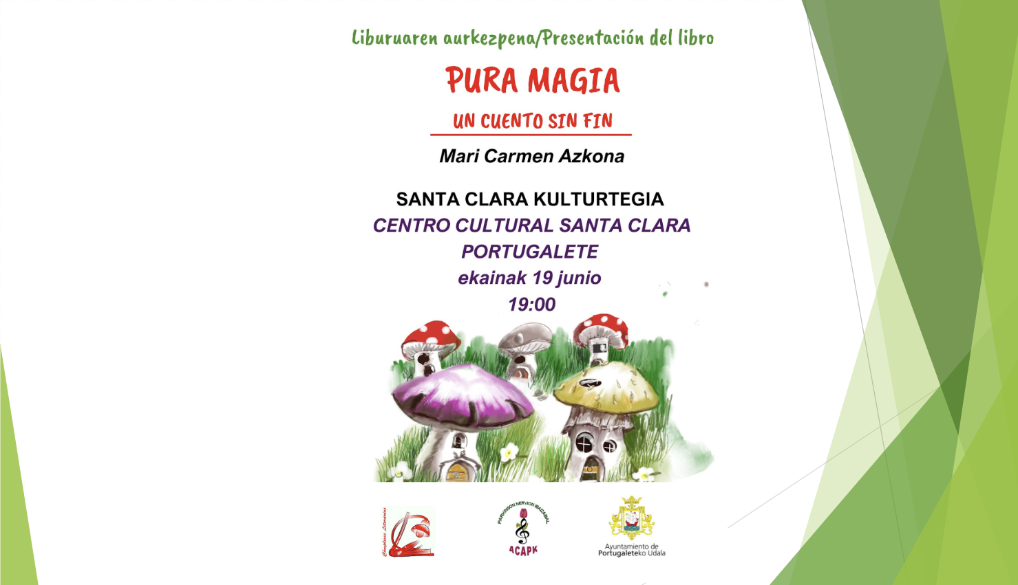 «Pura magia»: Un homenaje a la memoria de Mari Carmen Azkona